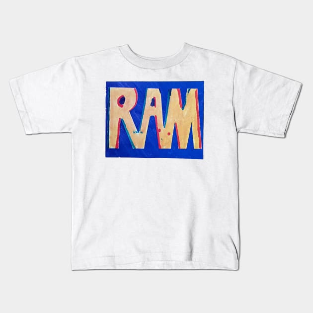 McCartney RAM Kids T-Shirt by goatboyjr